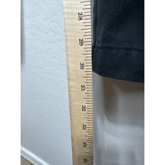 Dickies Custom Cargo Pants 30 x 32 Black with Painted Artwork Flames and Chains - Picture 12 of 16